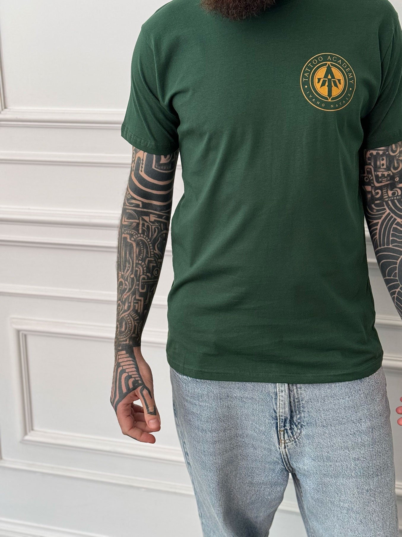INTA gold and green
