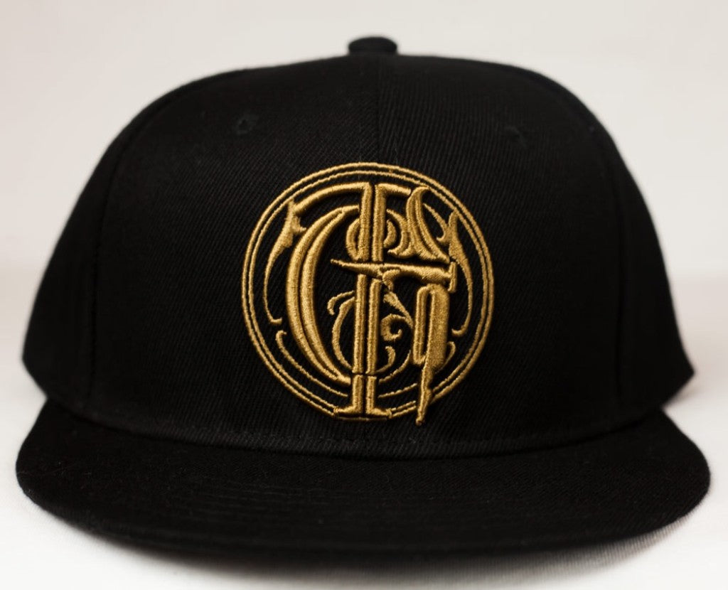 Baseball Hat Gold Logo