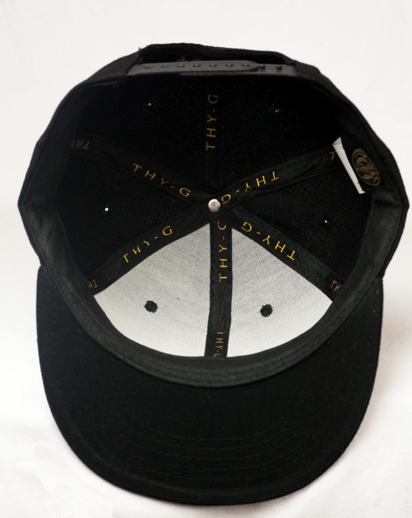 Baseball Hat Gold Logo