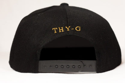 Baseball Hat Gold Logo